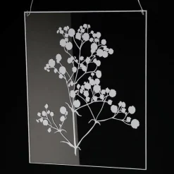 Acrylbild "Schleierkraut" 35 X 45 Cm