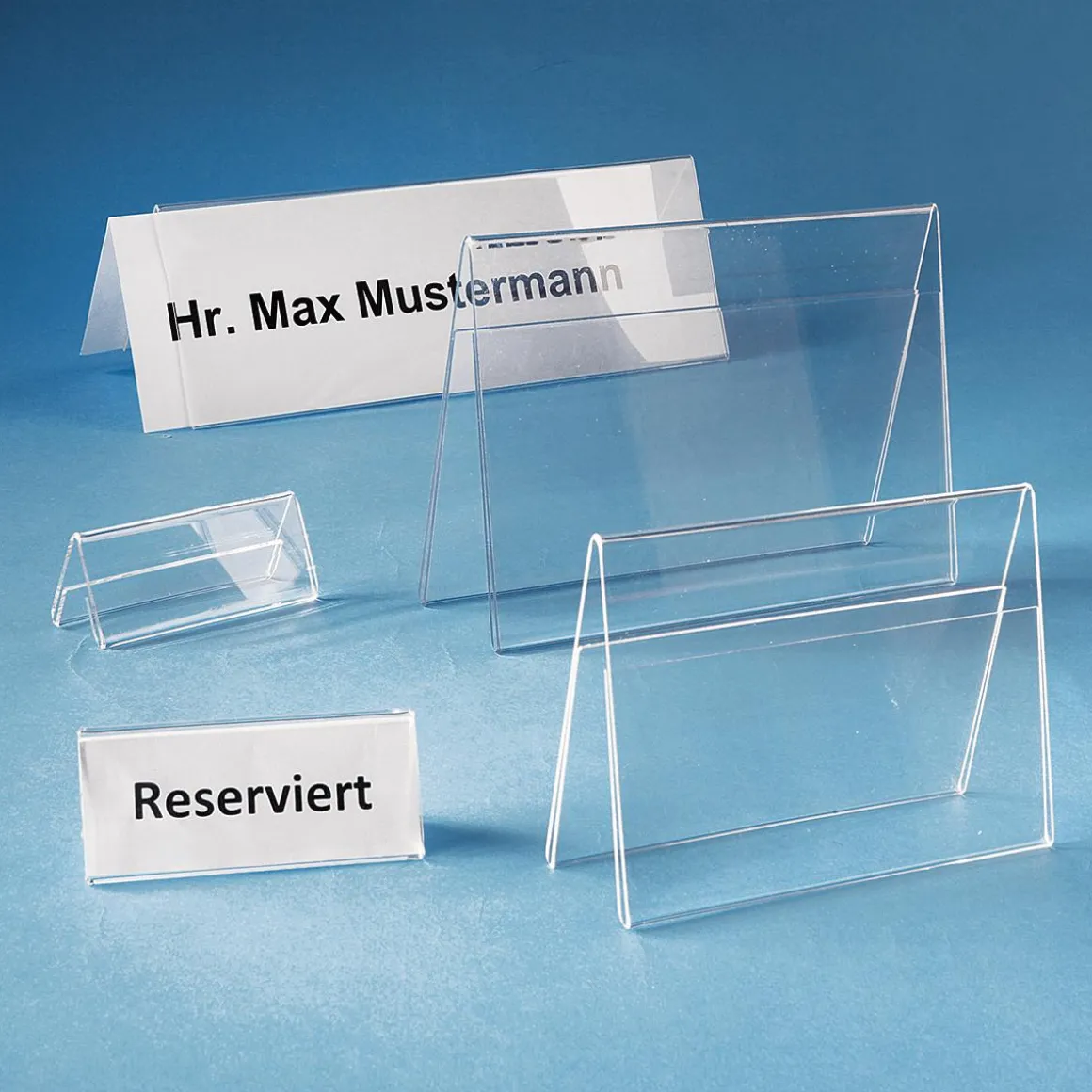 Acryl-Dachständer, 10 X 7 Cm