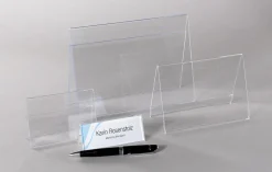 Acryl-Dachständer, 10 X 7 Cm
