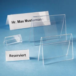 Acryl-Dachständer, 10 X 4 Cm