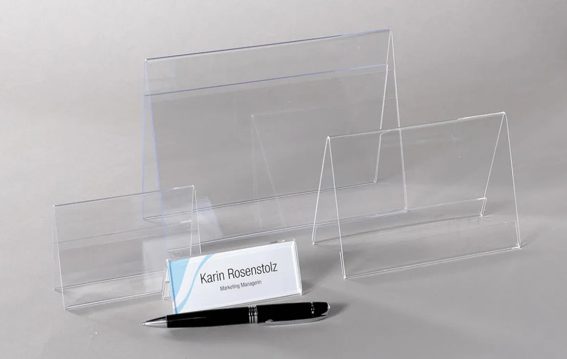 Acryl-Dachständer, 10 X 4 Cm