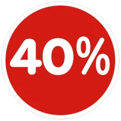 Ankleber 40% 33 Cm Ø