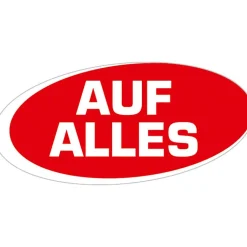 Ankleber "Auf Alles"