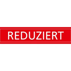 Ankleber Transparent "REDUZIERT" 98 Cm Lang