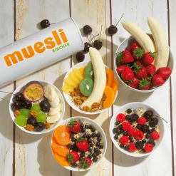 Bananen Spalten Lebensmittel-Attrappe, 3 Stück