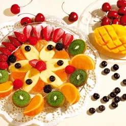 Bananenscheiben Lebensmittel-Attrappe, Pack à 6 Stück