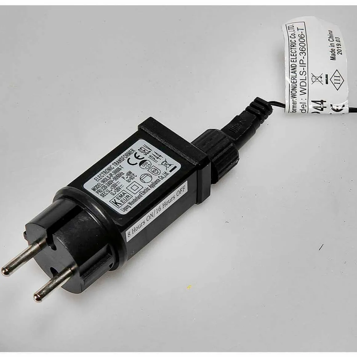 Blinkende LED Cluster Lichterkette Mit Timer, Für Außen, 6 M