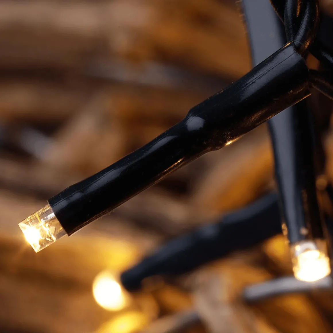 Blinkende LED Lichterkette Mit Timer, Für Außen, 16 M