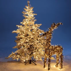 Blinkende LED Lichterkette Mit Timer, Für Außen, 22,5 M