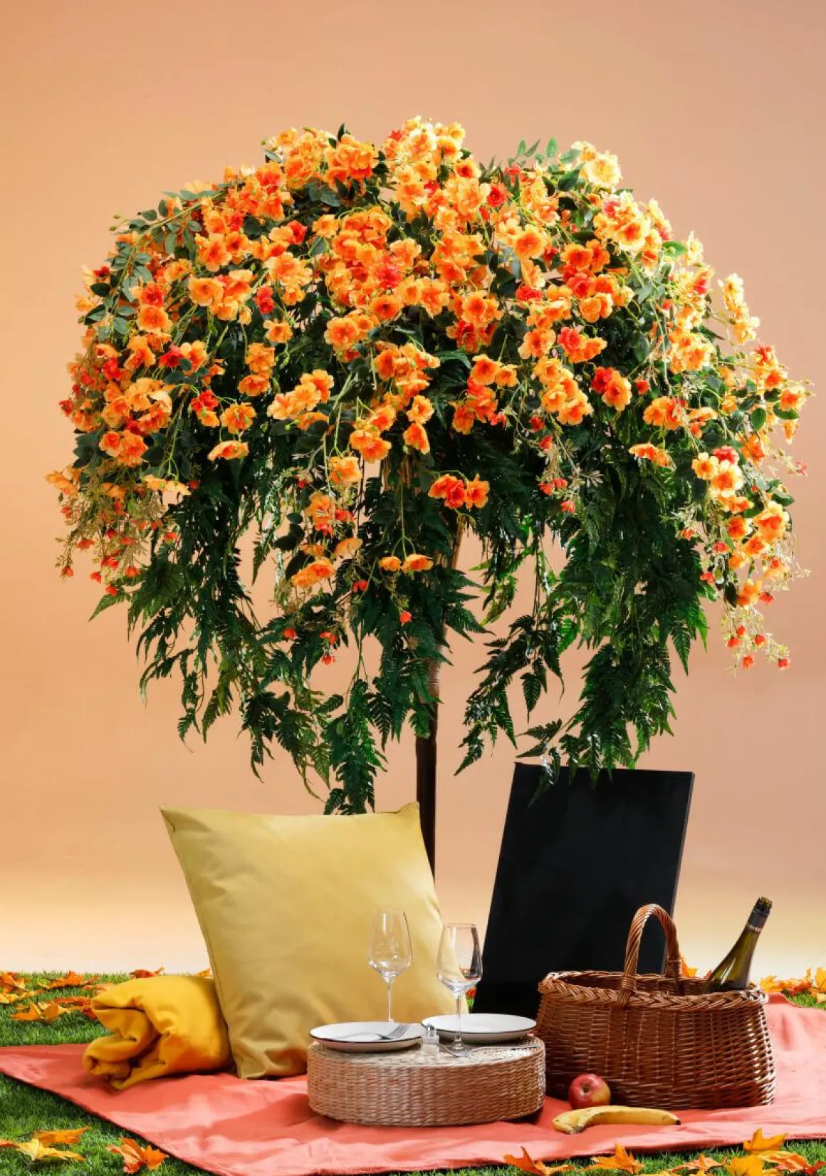 Blüten-Farn-Baum 190cm