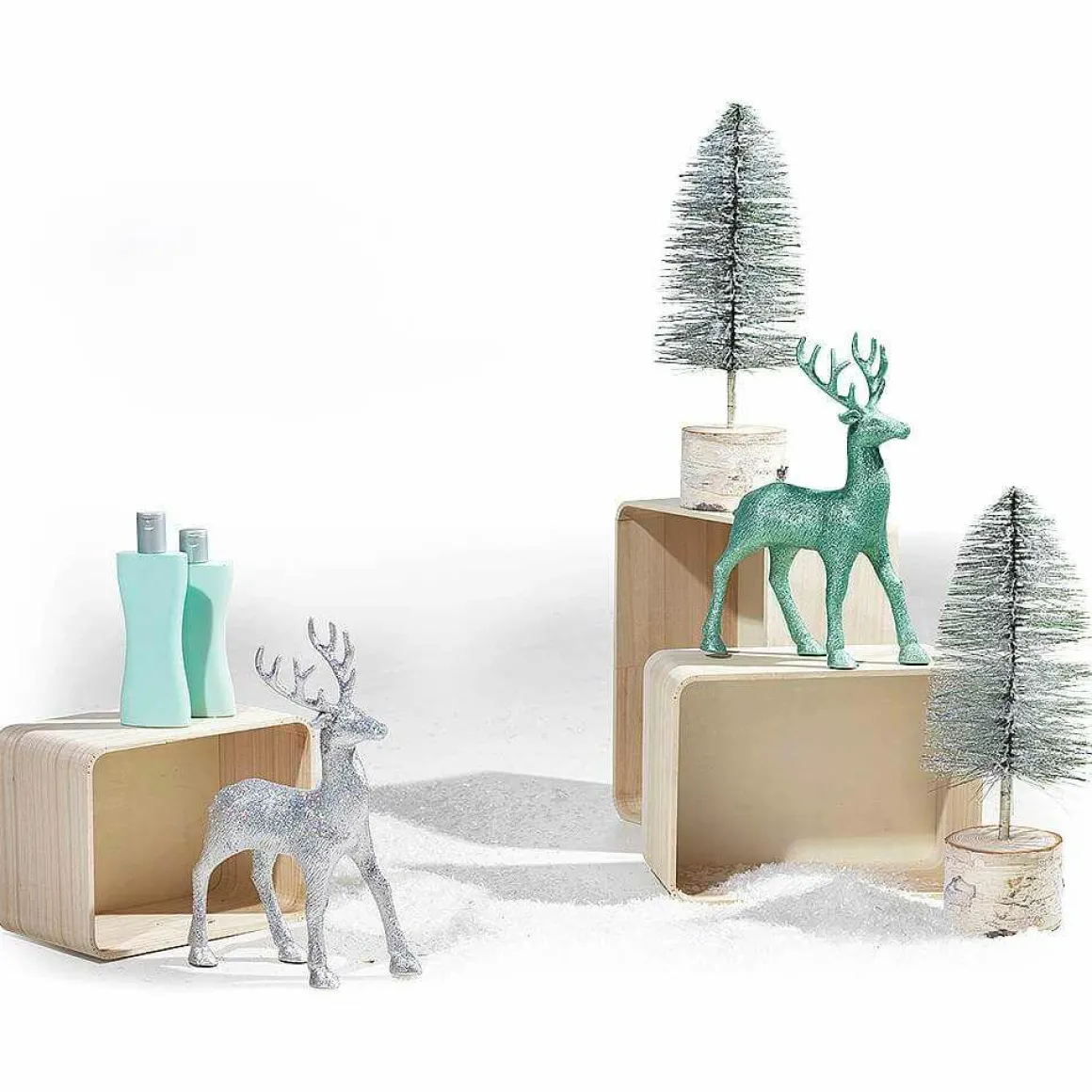 Bürsten-Baum Grün 40 Cm