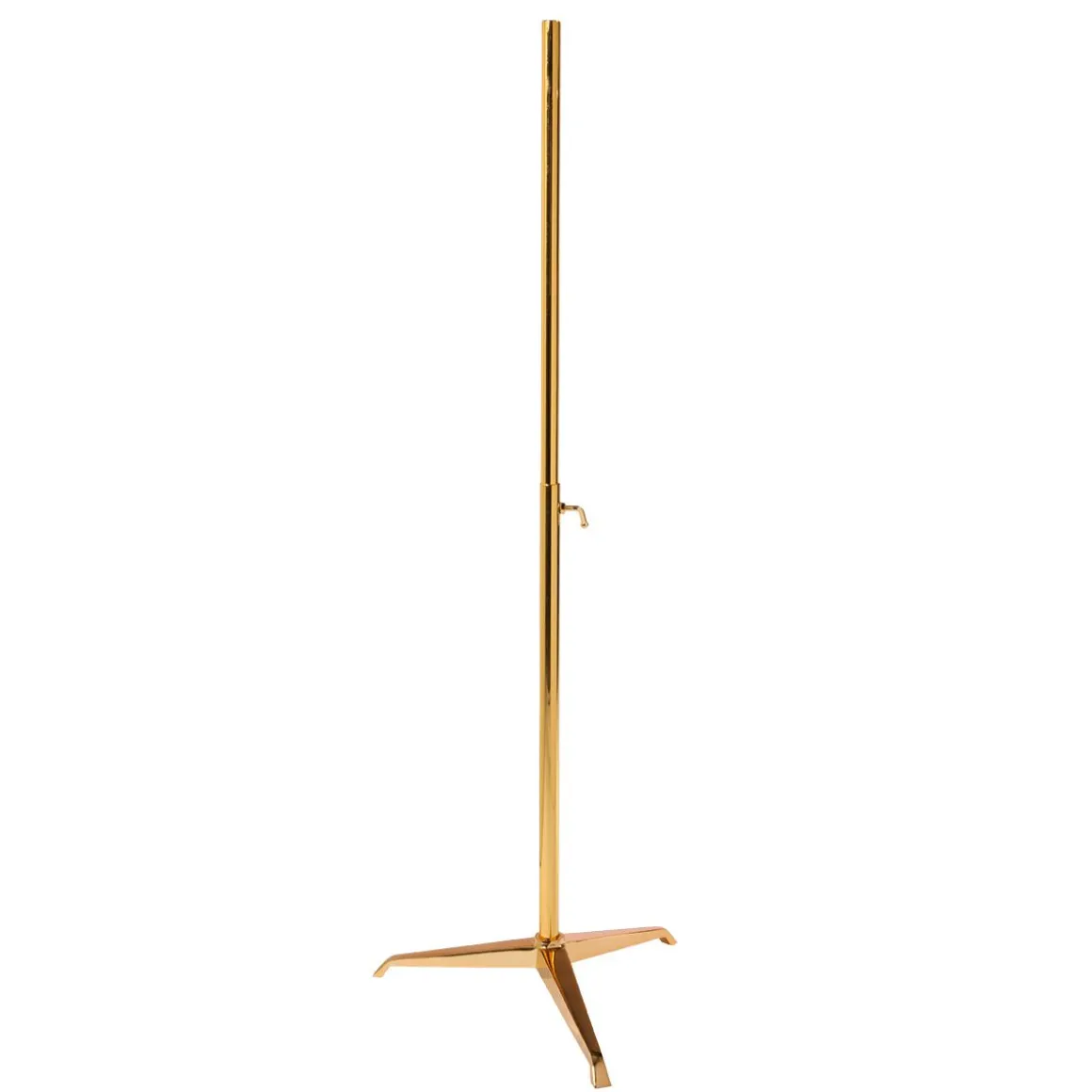 Büsten-Ständer Dreibein, Gold