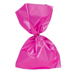 Bunt Sortierte Folien-Geschenkbeutel Matt, 20 X 35 Cm 100 Stück