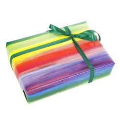 Buntes Gestreiftes Geschenkpapier 50 Cm X 50 M