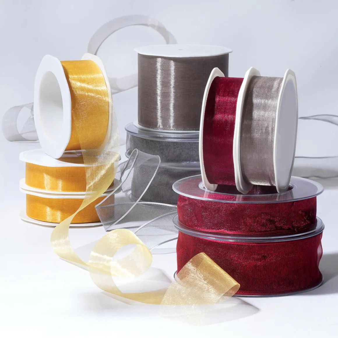 Chiffonband 25 Mm, 25 M, Gold