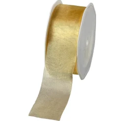 Chiffonband 38 Mm, 25 M, Gold