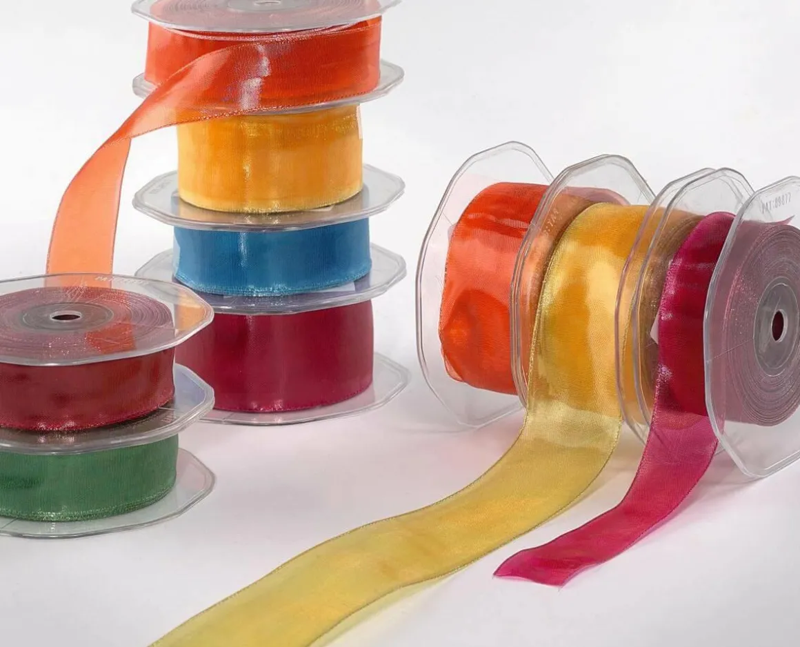 Chiffonband 25 Mm, 25 M, Orange