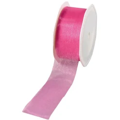 Chiffonband 38 Mm, 25 M, Pink