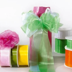 Chiffonband 38 Mm, 25 M, Pink