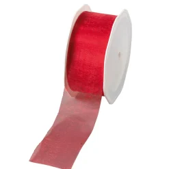 Chiffonband 38 Mm, 25 M, Rot