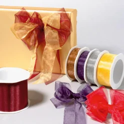 Chiffonband 38 Mm, 25 M, Rot