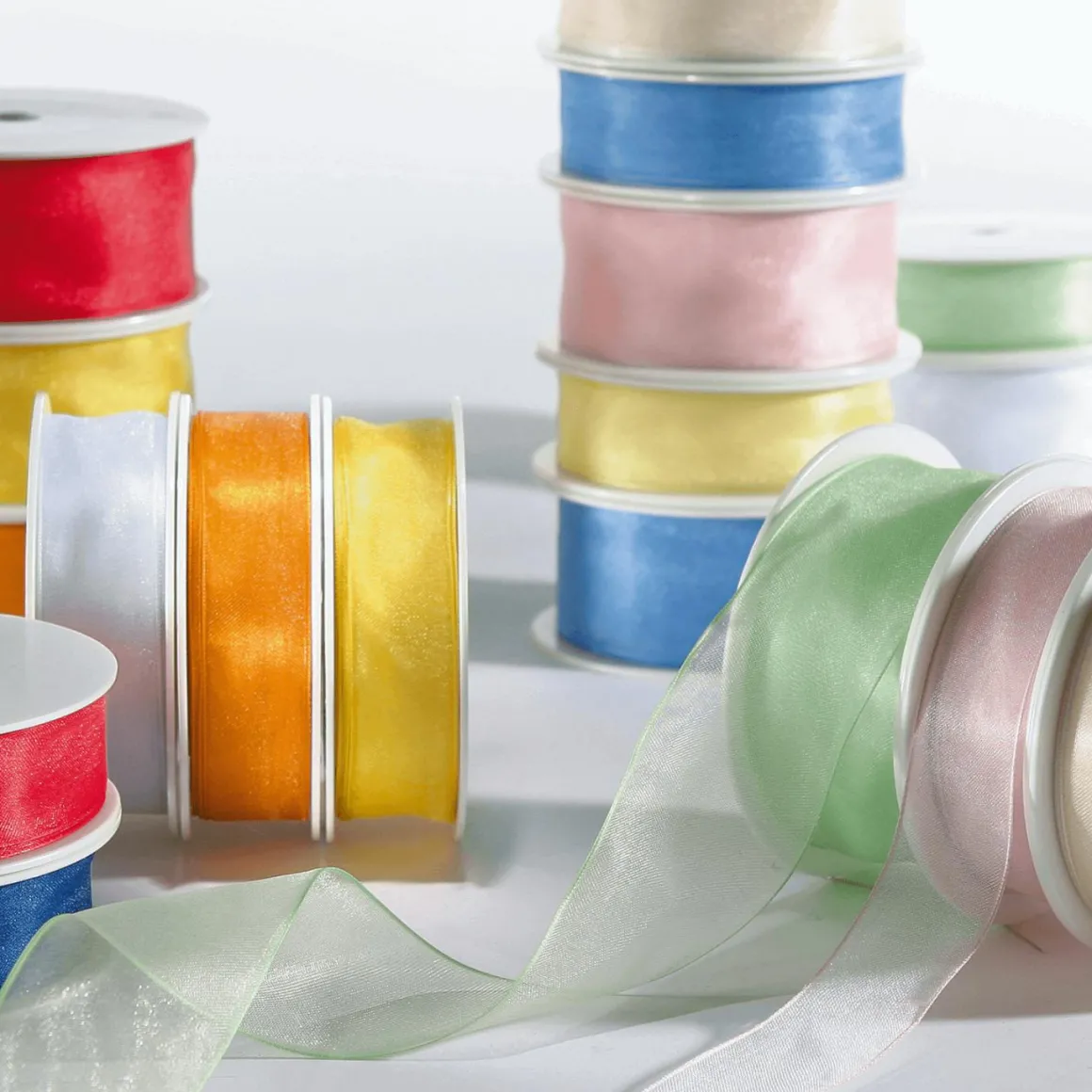 Chiffonband 25 Mm, 25 M, Silber