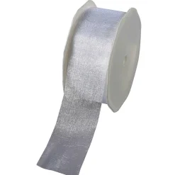 Chiffonband 38 Mm, 25 M, Weiß