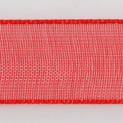 Chiffonband Mit Webkante 6mm X 50m Rot