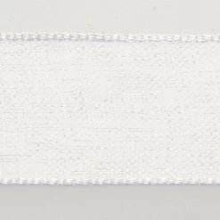 Chiffonband Mit Webkante 6mm X 50m Weiß