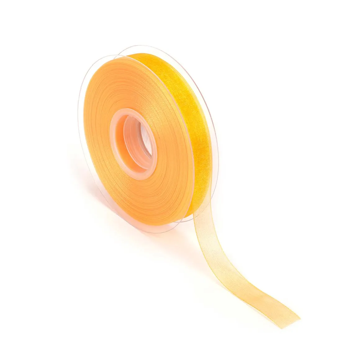 Chiffonband Mit Webkante 15mm X 50m Gelb