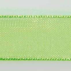 Chiffonband Mit Webkante 15mm X 50m Grün