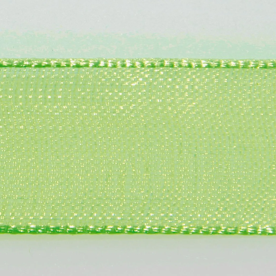 Chiffonband Mit Webkante 15mm X 50m Grün