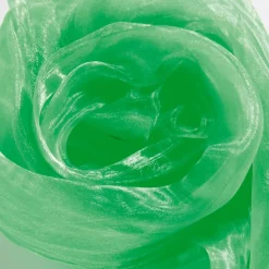 Chiffonstoff, Hellgrün, 145 Cm