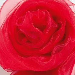 Chiffonstoff, Rot, 145 Cm