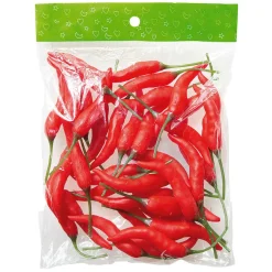 Chili-Schoten Lebensmittel-Attrappe, 36 Stück