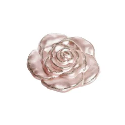 Christbaumschmuck "Rose Mit Clip" 9,6 Cm Ø