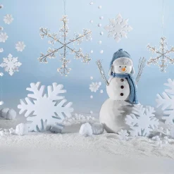 3D Schneeflocke "Eiskristall" 40 Cm Ø