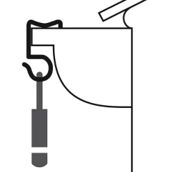 Dachrinnenhaken Für Lichterketten, 24 Stück