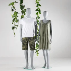 Damen Schaufensterpuppe Solid Grey