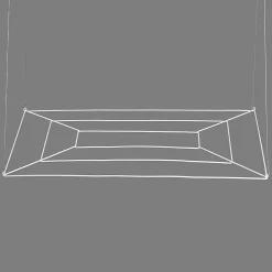 Deckengitter-Rechteck Weiß 80 X 120 Cm