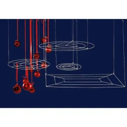 Deckengitter-Ring Weiß 100 Cm Ø