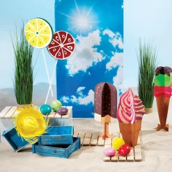 Deko Aufsteller Waffeleis, 90 Cm Hoch