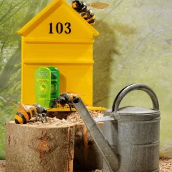 Deko Bienen Attrappe 15 Cm, 2 Stück