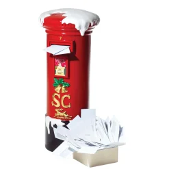 Deko Briefkasten Weihnachtsmann, 100 Cm Hoch