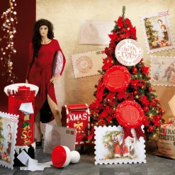 Deko Briefkasten Weihnachtsmann, 100 Cm Hoch