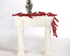 Deko Figur Eule 43 Cm Silber