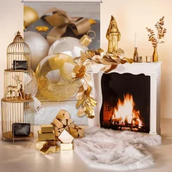 Deko Holzscheite Getrocknet