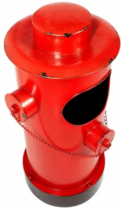 Deko Hydrant Attrappe Rot, 78 Cm Hoch