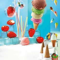 Deko Kette Waffeleis 220 Cm