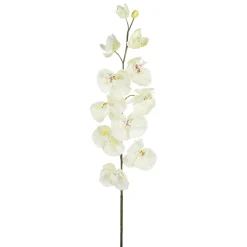 Deko Orchideenzweig Weiß 110 Cm